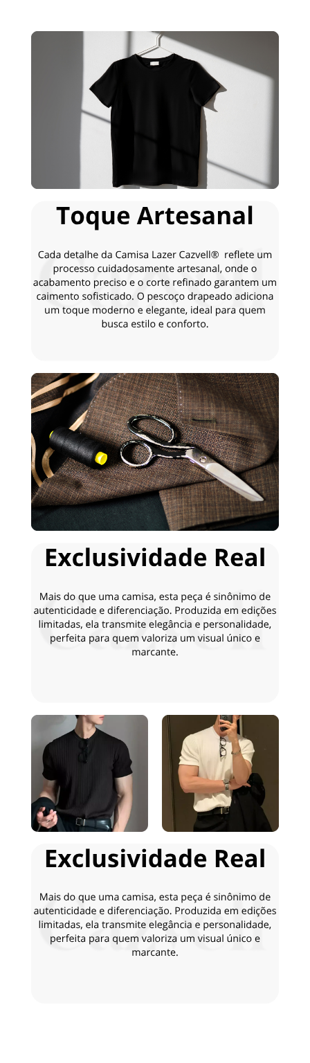 Camisa de malha lazer